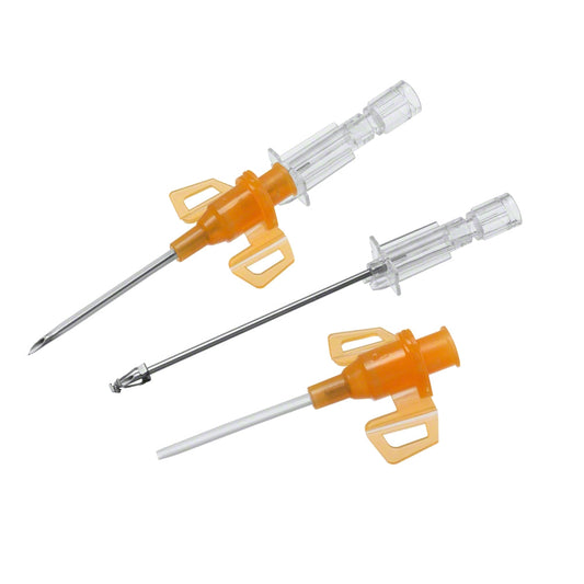 Introcan Safety® Needle 3 - PUR 14G Orange 2.2 x 50mm - Box of 50