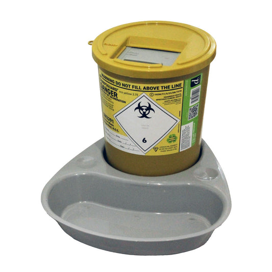 Daniels POUDS Tray 2.5 Sharps Bin Bracket