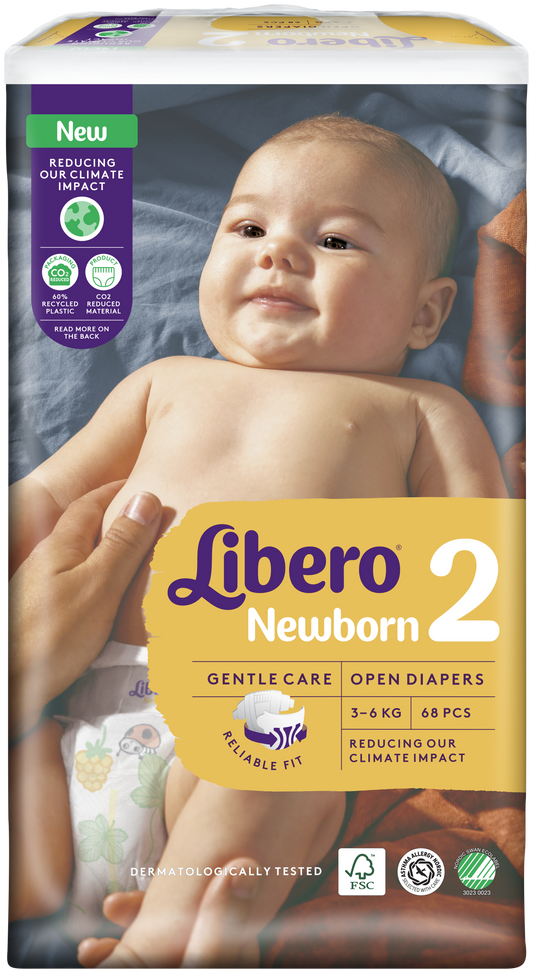 Libero Newborn 2 (3-6kg) - Pack of 34