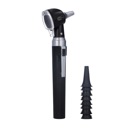 Otoscope & Ophthalmoscope Pocket Set - Black - Over Engraved