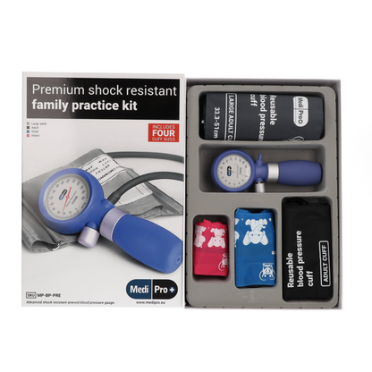 Aneroid Sphygmomanometer With Adult & Child Cuffs