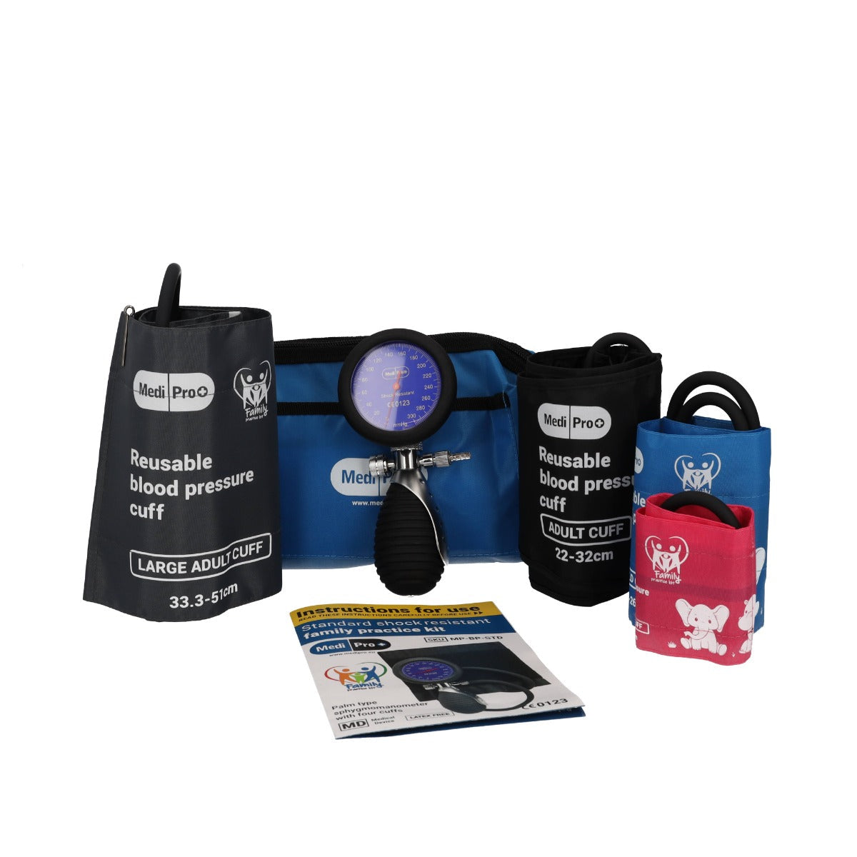 MediPro Sphygmomanometer With Adult & Child Cuffs