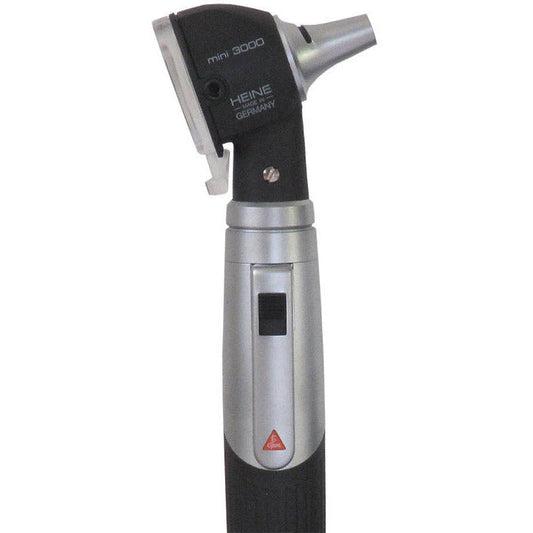 HEINE mini3000 Direct Illumination Otoscope Diagnostic Set with Batteries - Over Engraved