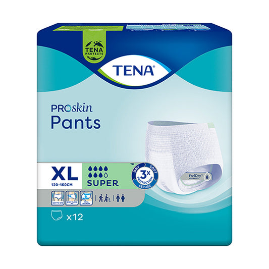 TENA ProSkin Pants Super - Extra Large - Pack of 12