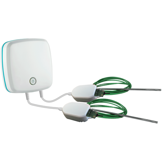 Weatherproof Wireless Data Logger with Dual Thermocouple Inputs