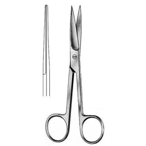 Standard Operating Scissors - Sharp/Sharp, Straight - 14.5cm