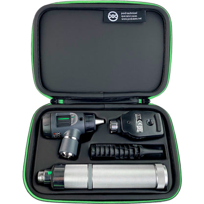 Premium Hard Carry Case for Welch Allyn Otoscope & Ophthalmoscope diagnostic sets