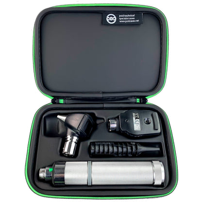 Premium Hard Carry Case for Welch Allyn Otoscope & Ophthalmoscope diagnostic sets