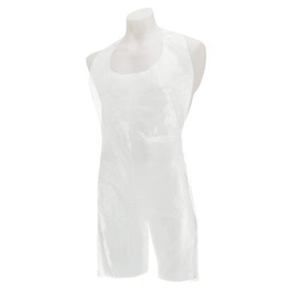 Roll of Premier Disposable Plastic - 200 Aprons White