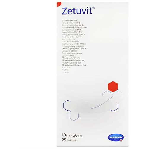ZETUVIT STERILE 10cm x 20cm  Pack of 25