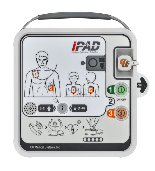 iPAD SPR AED Semi Automatic Defibrillator - IP66 Rated