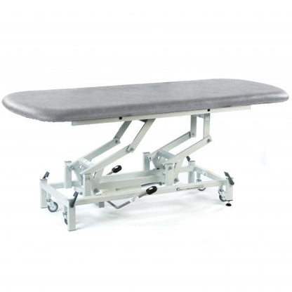 Therapy Hygiene Table, Hydraulic, Retractable Wheels - 186 x 65cm
