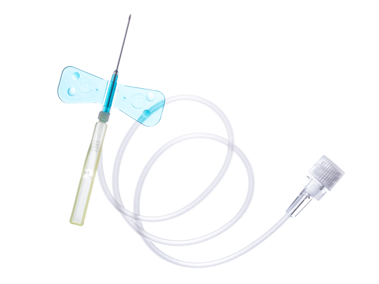 Surflo Winged Infusion Set Black - 22G x 30cm - Box of 50