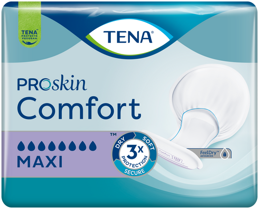 TENA ProSkin Comfort Maxi - Pack of 28