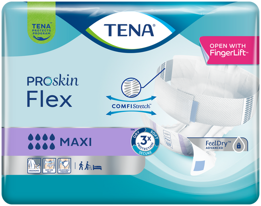 TENA ProSkin Flex Maxi - Small - Pack of 22