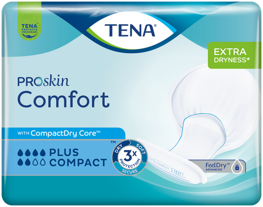 TENA ProSkin Comfort Plus Compact - Pack of 42