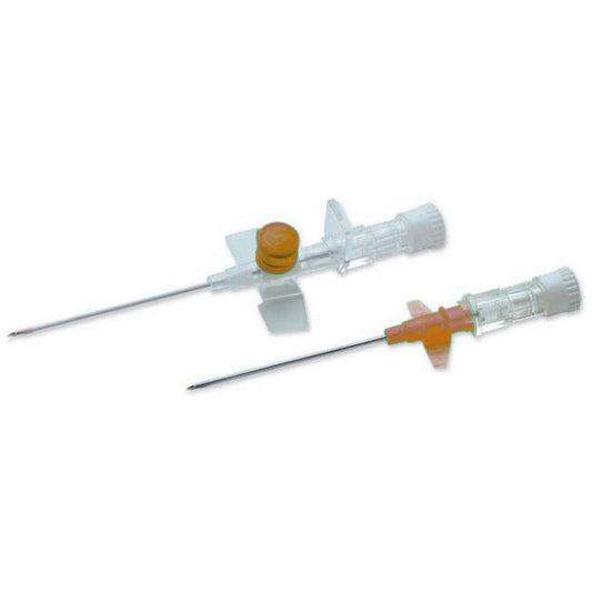 Terumo Versatus Winged and Ported IV Cannula 14g (Orange) 45mm - Single