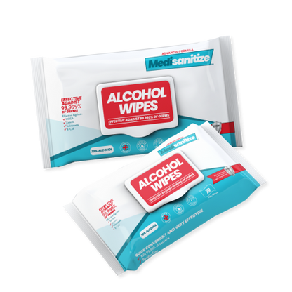 Alcohol Surface Wipes (70% IPA) - Pack of 70