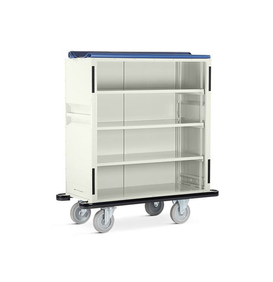 Clean Linen Trolley with Flexible Cover - Medium (690 Litres)