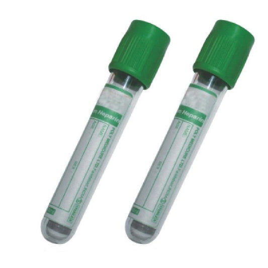 BD Vacutainer® Sodium Heparin Plasma Plus Tube - 13x75mm / 4ml Green x 100